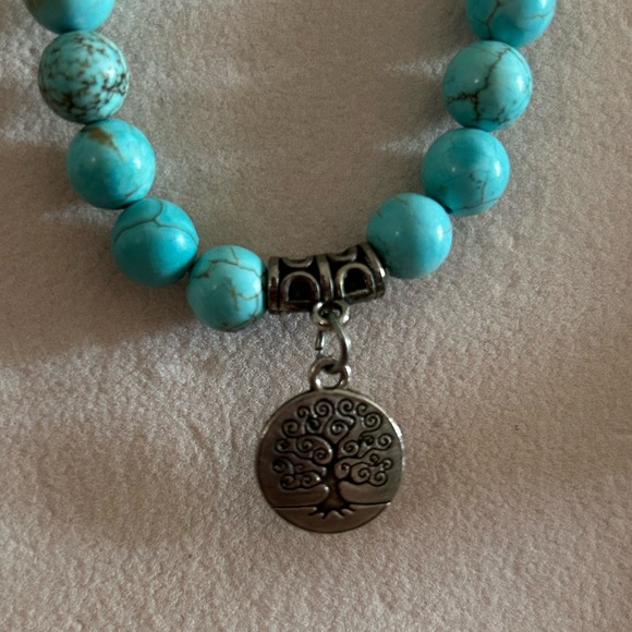 Blue Marble bracelet - Picture 1 of 5